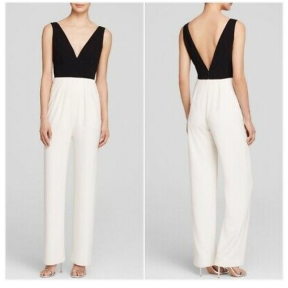 Jill Stuart Pants - NWT Jill Jill Stuart black and cream jumpsuit